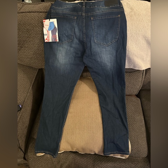 Tiffany Skinny It jeans Dark Blue Wash Size 12 - Picture 3 of 6